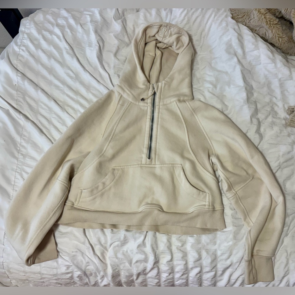 lululemon athletica Cream Hoodie